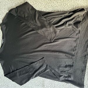 Elegant Black Long Sleeve Shirt